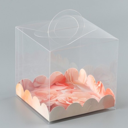 Confectionery box, chest, packaging, “tender moments”, 11 x 11 x 11 cm-1