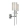 Bra Maytoni Mod148WL-02ch, 2CHE14, 40W, 18x33.5x48.5 cm, chromium color