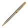 Gift handle, in the leatherette case, rotary, PB S, silver/gold housing