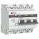 The circuit breaker automatic differential current 4P (3p+N) C 25a 30a type AC 4.5ka AD-32 Protection 270V Electron. Proxima EKF DA32-25-30-4P-PRO