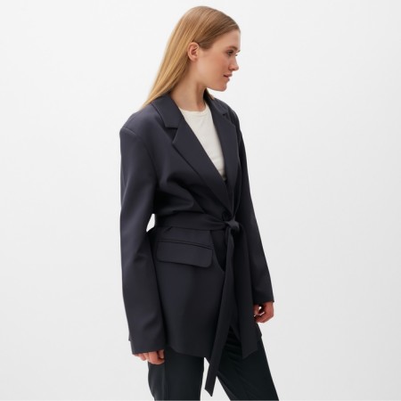 Women's jacket Minaku: classic color gray, rr 50-52-5