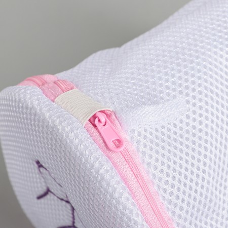 A bag for washing brackets of Dolyan, 16 × 16 × 16 cm, three -layer, large mesh, color mix-2