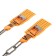Autostart anti -scrap bracelet, one chain 25 cm, belt 40 x 2.5 cm, 2 pcs