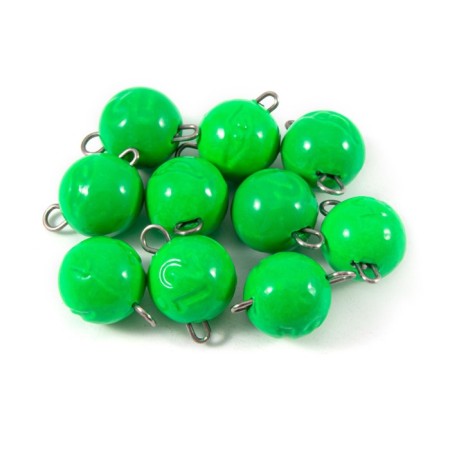 Cargo Cheburashka painted collapsible Yaman 10 pcs., 12 g, green