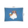 Decorative panel with photo printing "Business Dog", horizontal, size 150x200 cm