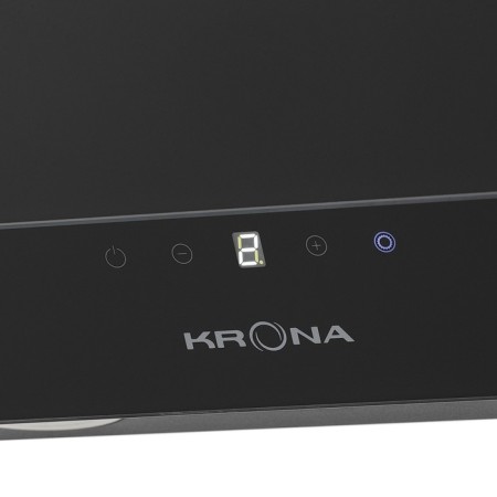 Exposure Krona Venera 600 Black S, inclined, 750 m3/h, 3 speeds, 60 cm, black-7