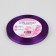Satin tape, 6 mm × 23 ± 1 m, purple color No. 34