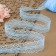Capricon lace, 30 mm × 10 ± 1 m, blue color