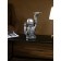 Cosmonaut's Steel stand, polystone, 47 cm, silver color