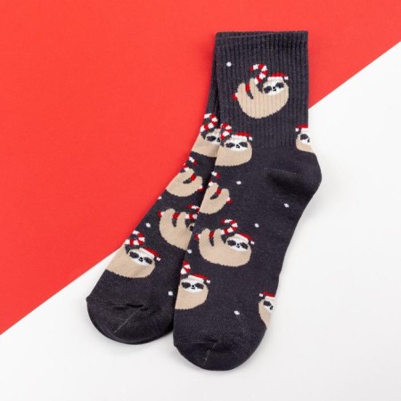 New Year. New Year's socks KAFTAN "LEAD" p. 36-39 (23-25 ​​cm)-1