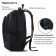 Brauberg High School's backpack universal, 3 departments, "carbon", black, 46x31x18 cm, 270758