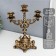 Cast iron candle for 3 candles "feudal lord" for bronze 32x22x17 cm