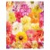 Pillow Roller "Collection of flowers, decorative, size 16x45 cm
