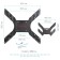 Bracket for LED/LCD TVs ARM Media Cobra-45 New Black