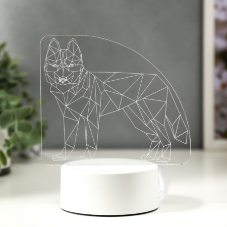 Lumber "Wolf" Led RGB from the network 9.5x14.5x17 cm Risalux-3