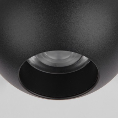 Lamp Ceiling accent Elektrostandard, Ball LED 12 W, 100X100X192 mm, IP20, black color-4