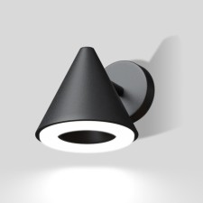 Lamp Sadovo-Park LED Elektrostandard, Artic, 200x147x130 mm, 12W, LED, 550LM, 4000K, black color black