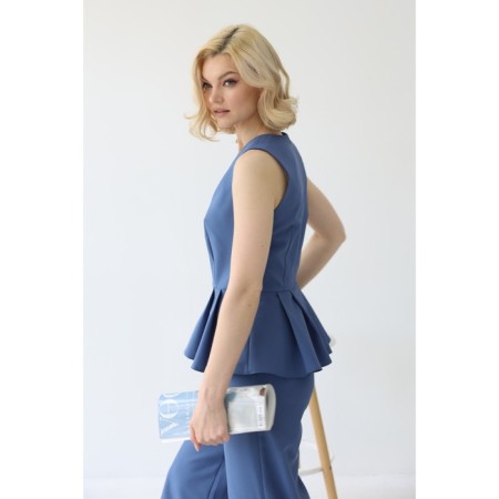 Топ с баской, размер 44-1