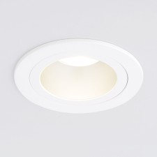 Lumina -Intocular Elektrostandard, Flood, 92x92x44 mm, GU10, white color, silver