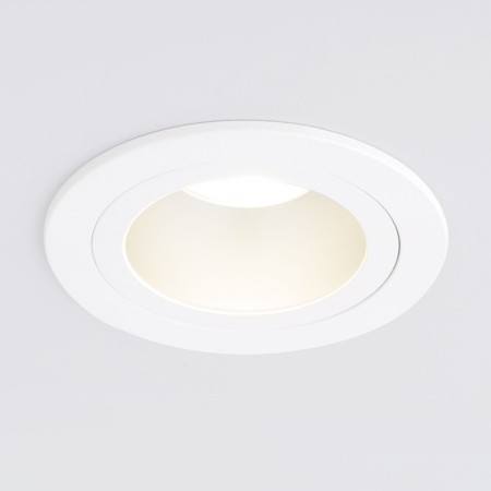 Lumina -Intocular Elektrostandard, Flood, 92x92x44 mm, GU10, white color, silver