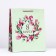 Gift package "March 8", green, 26 x 32 x 12 cm