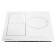 Maunfeld CVI453SBWH hob, induction, 3 burners, sensor, white