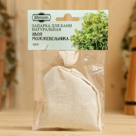 Zaparka for the bath is natural "juniper needles" 30 g