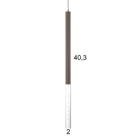 Lumber "Locus Babble" LED 5W 4000k coffee 2x2x40-140cm-5