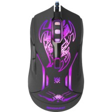 Mouse Defender Bionic GM-250L, wired, game, optical, 3200DPI, black