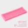 Mold Dolyana "Keyboard", silicone, 14.5 × 4.5 × 1 cm, pink color