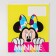 Notebook in a ruler of 12 sheets, 5 types of mix, cover coated paper, Minnie Mouse