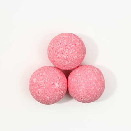 Gift set of cosmetics “Shine with happiness!”, Bath bombs 3 x 40 g, pure happiness-1