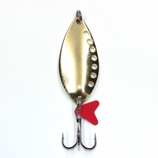 Flowering oscillating Namazu Long Hole, 14 g, color 02 brass