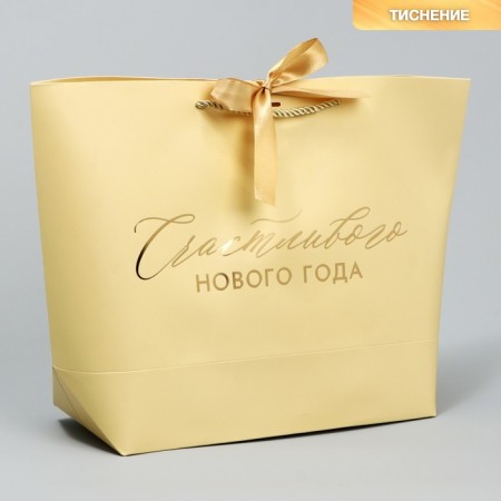 Gift package "Lucky Present", 26 x 25 x 11 cm, New Year-1