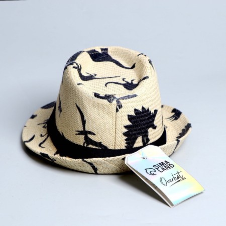 Panama Children's straw for the boy "Dinosaurus", river 52-54-4