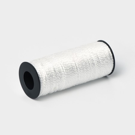 Twisted thread, 2-spike, pp, d = 1.3 mm, 50 m, white color-2