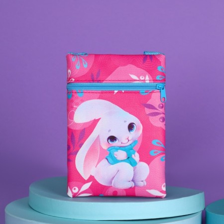 Gift set for the girl "Bunny", bag, gum set, notebook, tattoo-2