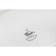 Oval Constance dish, decor "Gray ornament, platinum layout", 39 cm