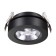 LED LED GRODA, 12 W, 3000K, LED, black color, D = 85mm