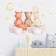 Sticker plastic interior color "ponytails on a cloud" 35x60 cm