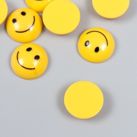 Decor for creativity Plastic "Smile" 0.9x2.3x2.3 cm-1