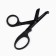 Tactical scissors, 19*9.5 cm, black