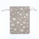 Gift bag from the canvas "Snowflakes", 20 x 28 cm
