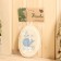 Mochelk "Oval" Kit with print, cotton, 16x12cm