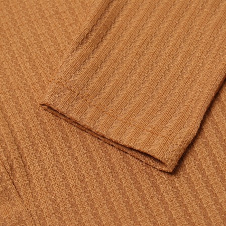 Лонгслив для девочки, цвет горчица, рост 134 см-2