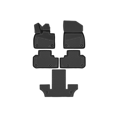 3D mats in the salon for Lixiang L8 2022 - 5 pcs.