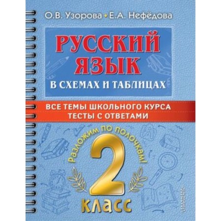 Russian language in diagrams and tables with tests. Grade 2. Uzorova O.V., Nefyodova E.A.
