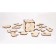 Wooden designer-heading "Cube 3D Puzzle"