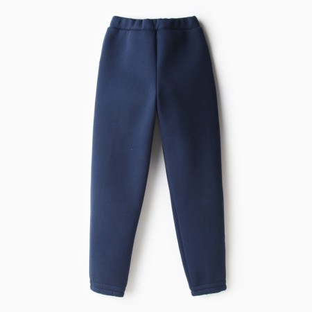 Children's costume with the basis (sweatshirt, trousers) minku, blue color, height 128 cm-12