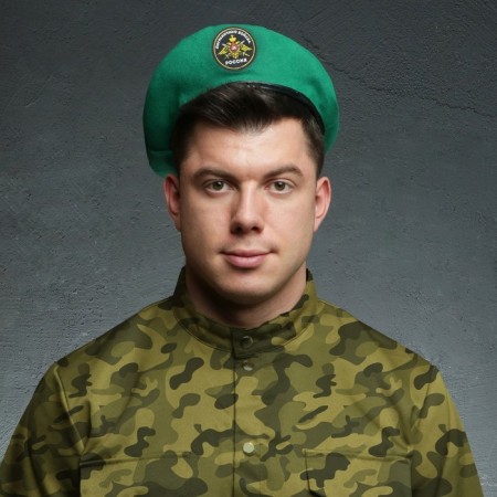 Берет пограничника «Пограничные войска»-9
